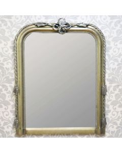 80cm X 60cm Silver Mirror