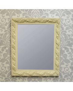 16 x 20" Ivory Framed Mirror