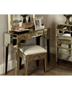 Gatsby Antique Mirror 1 Drawer Console Table