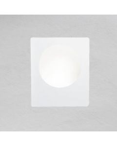 Gypsum Led White Plaster Square Light Which Is Paintable