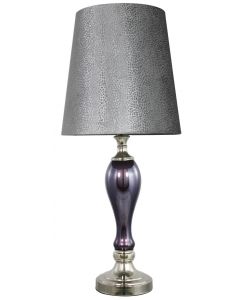 Purple Pearl Glass Classic Table Lamp