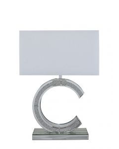 Medium Milano Mirror 'C' Table Lamp