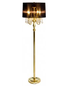 Beaumont Four Light Gold Floor Lamp