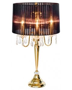 Beaumont Four Light Gold Table Lamp