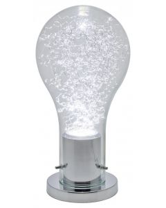 Bulb Shaped L.E.D Table Lamp