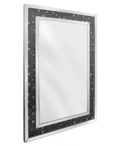 Dakota Black Gem Wall Mirror