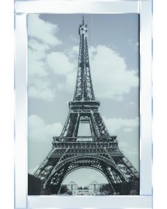 Eifel Tower on Mirrored Frame