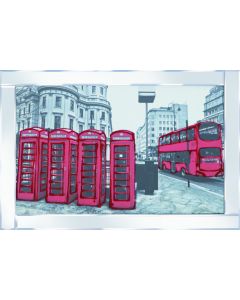 Red Bus & Telephone Boxes
