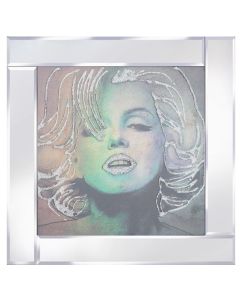 Marilyn Monroe on Mirrored Frame