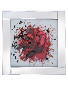 Deep Red Abstract Rose