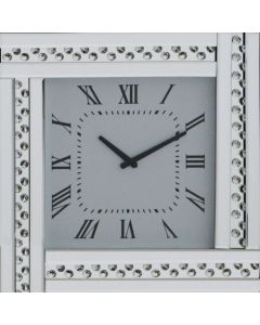 Glitz Mirrored Clock