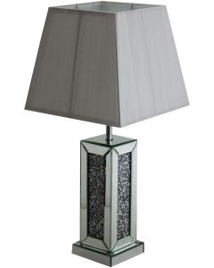 Crushed Crystal Table Lamp 