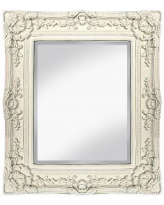 Antique French Versailles mirror-Cream