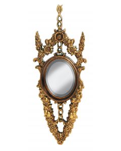 Antique French Louis Gold Mirror
