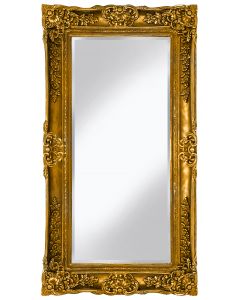 Scroll Mirror Gold